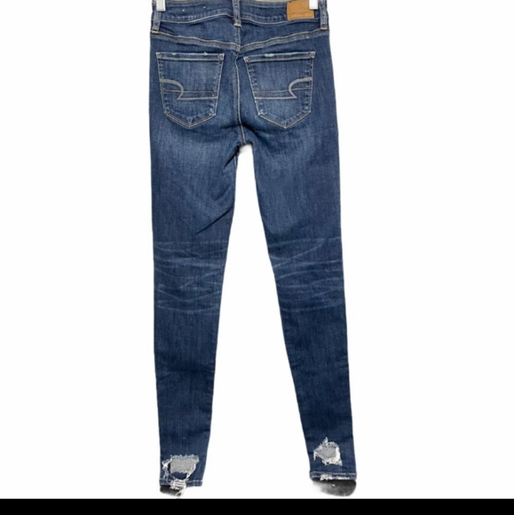 American Eagle High Rise Jeggings Size 4 - Picture 3 of 8